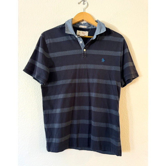 Original Penguin Men's Rugby Stripe Polo Shirt - Picture 2 of 9